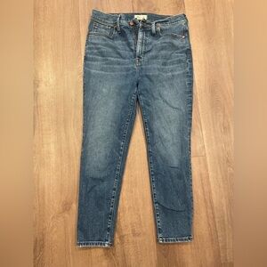 Madewell 11” high rise skinny jeans 31P